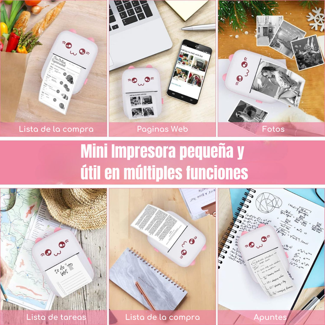 Mini Impresora Portátil